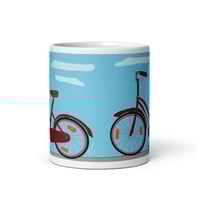 Image 2 of Mug Bicycle Red