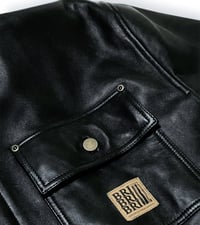 Image 4 of Leather Chore Coat