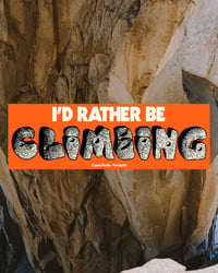 Image 3 of Rock Climbing Bumper Stickers (3 Pack)