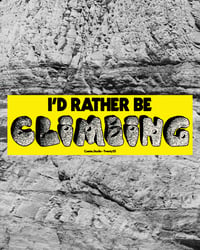 Image 4 of Rock Climbing Bumper Stickers (3 Pack)