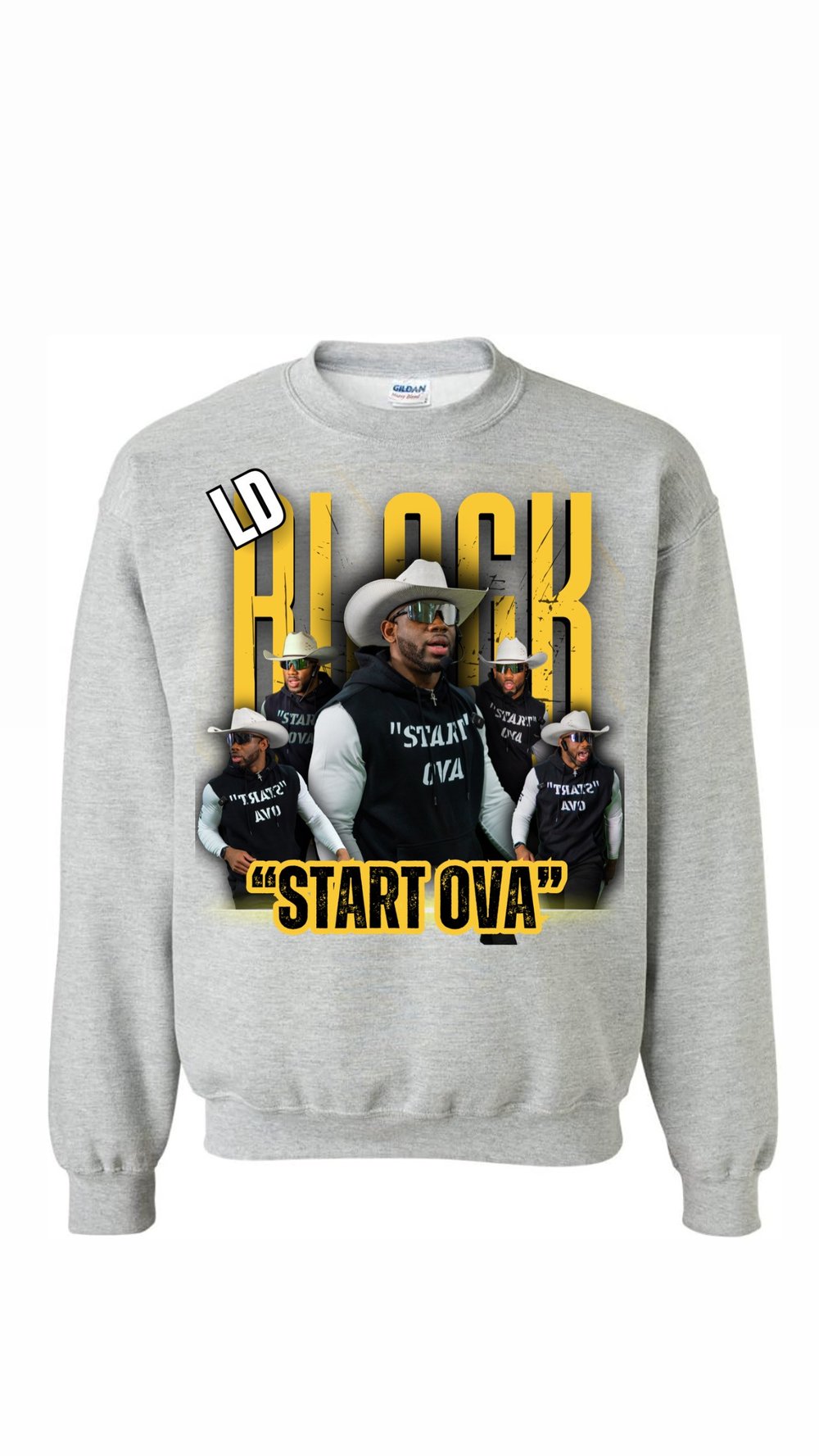 Start Ova Graphic Crew Neck Sweater