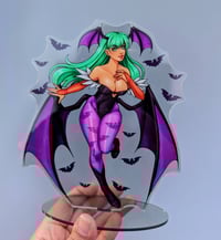 Image 1 of Morrigan Acrylic Standee