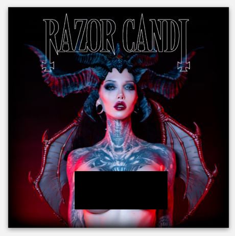 RazorCandi Lilith Cosplay Magnet (free shipping in the US)