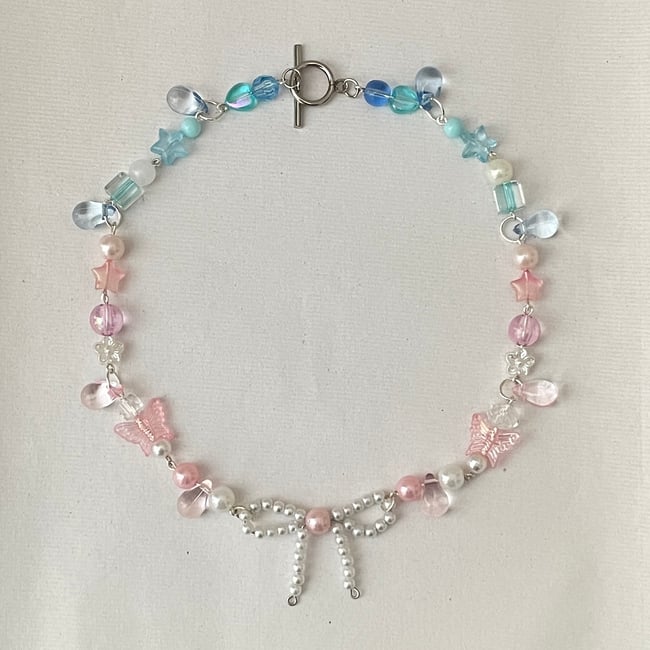 'twilight' bow necklace
