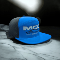 Image 2 of Blue & Black MCC Snap back Cap 