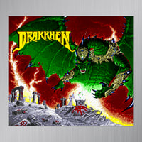 Drakkhen Title Scene Large Magnet (7.5" x 8.5")