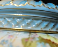 Image 7 of Royal Worcester Rose Jar and Covers