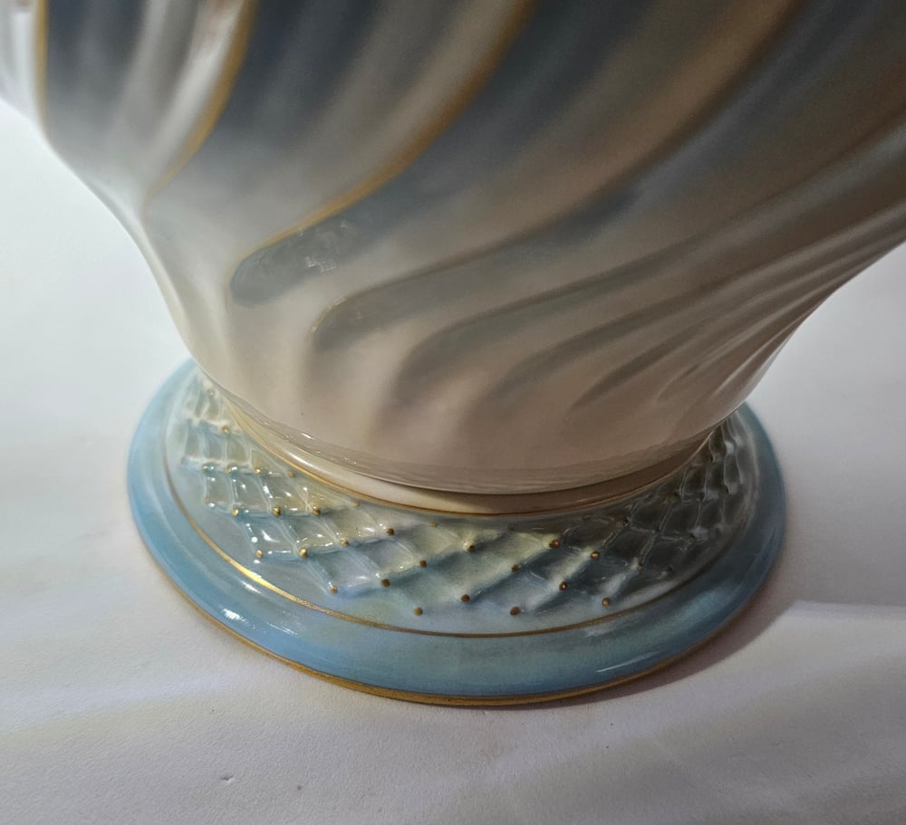 Image of Royal Worcester Rose Jar and Covers