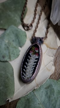 Image 4 of Spine and Floral Pendant