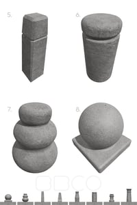 Image 2 of BOLLARD (2packs)