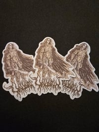 Valdrin "Throne of the Lunar Soul" Woven Laser Cut Patch