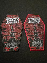 Obliteration "Black Death Horizon" Woven Patch