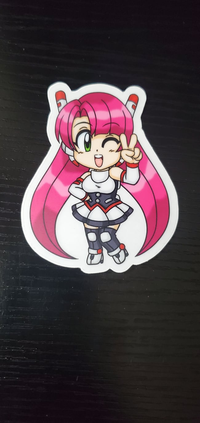Yuki Die-Cut sticker