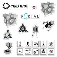 Image 1 of Portal Sticker Set (20 Pieces)