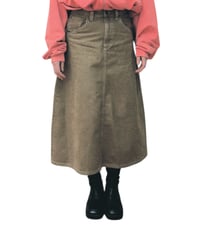 Image 5 of Canvas Maxi Skirt