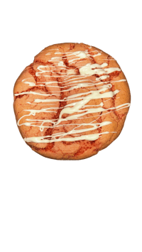 Strawberry Shortcake Drizzle Cookie