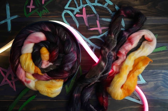 Mel Medarda Combed Top - 80/10/10 Targhee/Bamboo/Silk