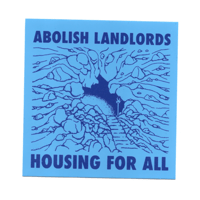 Image 2 of Abolish landlords sticker