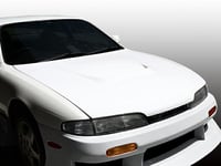 S14 Zenki Single Vent Bonnet FRP