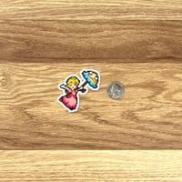 Image 2 of Super Princess Peach Sticker Set (29 Pieces)