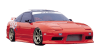 Image 1 of 180SX M-Sports Style Aero Kit FRP