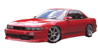 Image 1 of S13 Vertex Style Aero Kit FRP