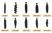 Image 4 of 12A  300G  Top  Malaysian Mink Virgin Hair Weft, Real human Hair Bundle  