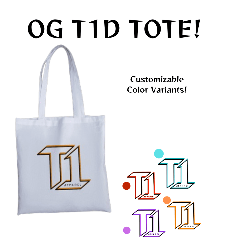 Image of T1 TOTE BAG (OG)