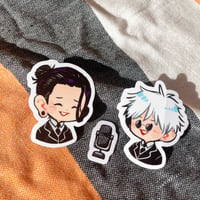Image 1 of Best Buddies Gojo Geto Sticker pack