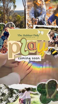Nature Play Session - LOCATION /TIME/ DATE