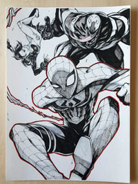 Image 2 of Ling Ruby (eSoul) // Spider-man Team - Marvel Rivals Original Artwork