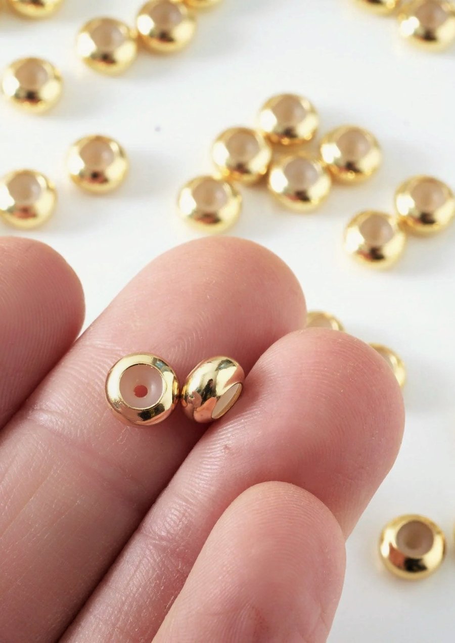 Image of PERLES STOPPEUR DOREES