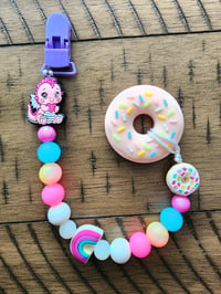 Donut Teether (Glowing beads)