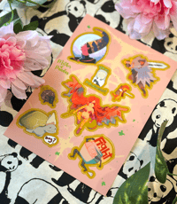 Image 1 of Elden Ring Sticker Sheet