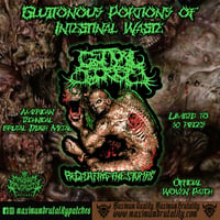 Guttural Secrete "Recreating the Stumps" Official Woven Patch