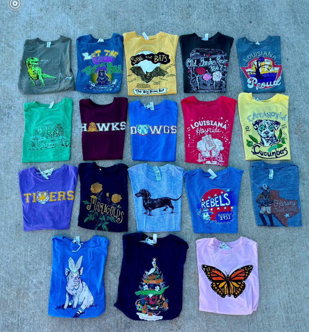 Image of BOX SALE Youth Extra Small/4t tees 