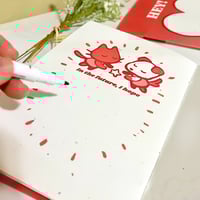 Image 2 of "Hey! This Is For You" Greeting Card Zine
