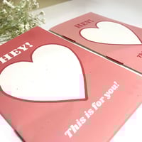 Image 4 of "Hey! This Is For You" Greeting Card Zine