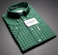 Image 2 of JEGGAE SHIRT 'RODDY-GREEN' MEN'S SHORT & LONG SLEEVE