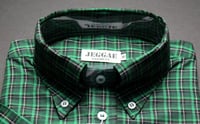 Image 1 of JEGGAE SHIRT 'RODDY-GREEN' MEN'S SHORT & LONG SLEEVE