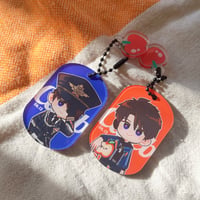 Image 1 of Apple Boi Caleb Keychain