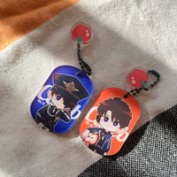 Image 3 of Apple Boi Caleb Keychain