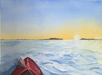 Sunrise From the Kayak
