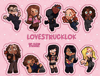 Lovestruckklok sticker pack (PREORDER!)