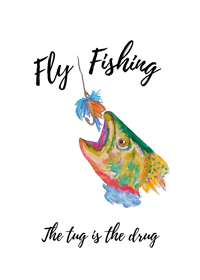 Image 4 of Fly fishing tee - PRE ORDER (2)