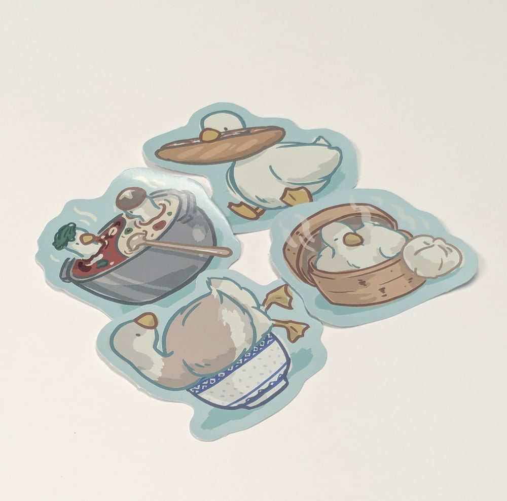Image of Chinatown Ducking Struggles Vinyl Sticker