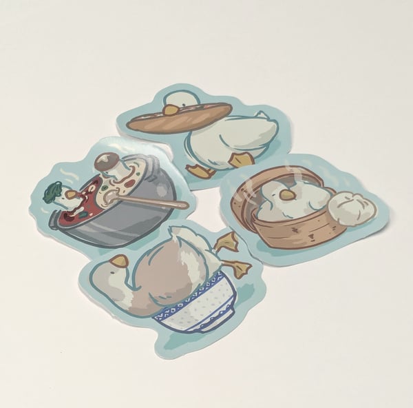 Image of Chinatown Ducking Struggles Vinyl Sticker