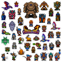 Image 1 of Breath of Fire Sticker Set (45 Pieces)