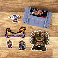 Image 2 of Breath of Fire Sticker Set (45 Pieces)