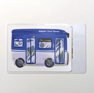 Image of Arc Card Vinyl Sticker